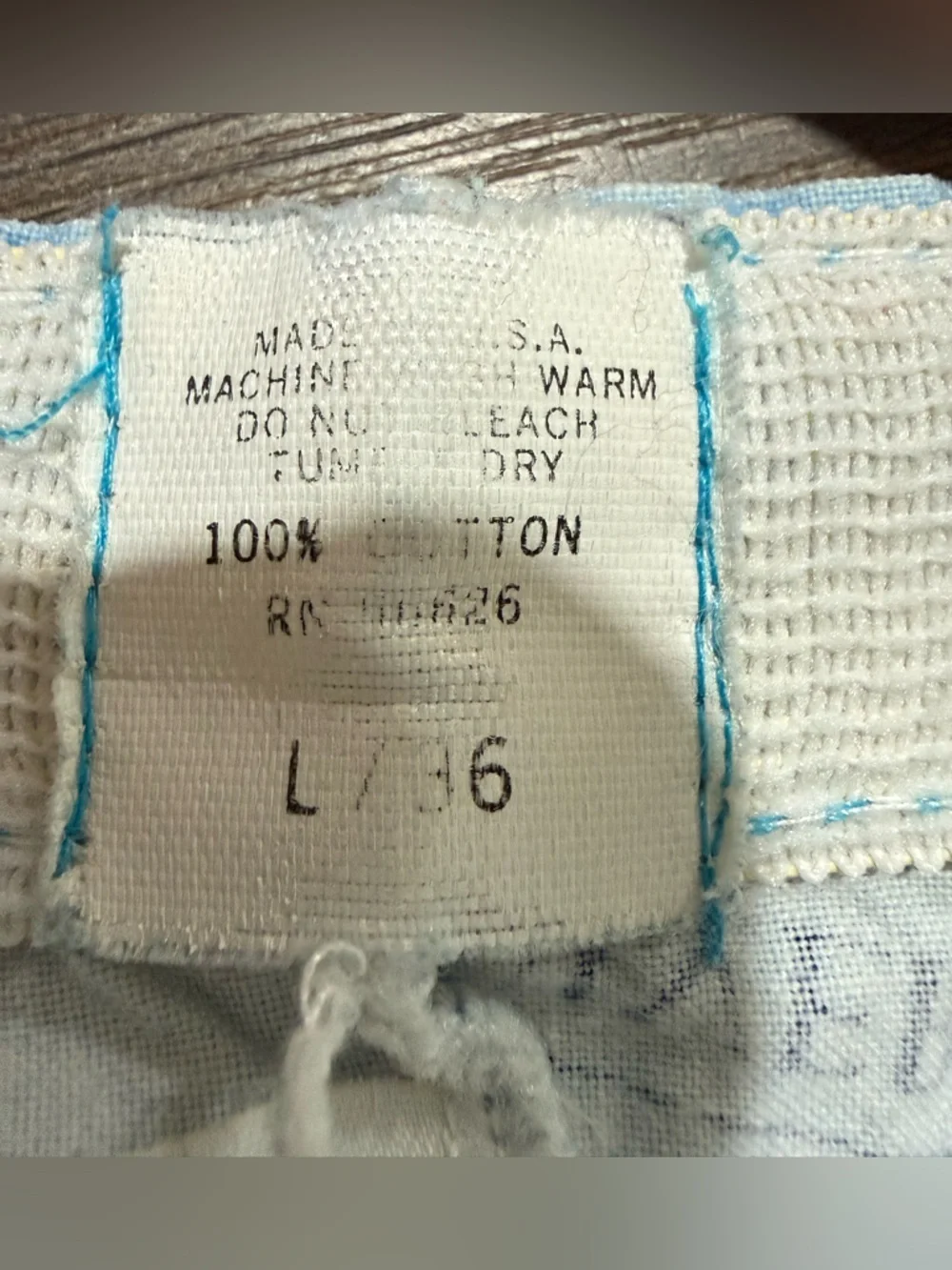 Vintage 70s UNC Tar Heels All Over Print Boxer Shorts USA Made Men’s Large RARE